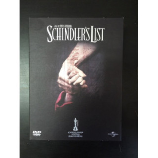 Schindlerin lista (10-vuotis juhlajulkaisu) 2DVD (VG+-M-/M-) -draama-