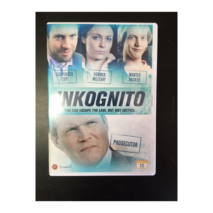 Inkognito DVD (VG+/M-) -toiminta/jännitys-
