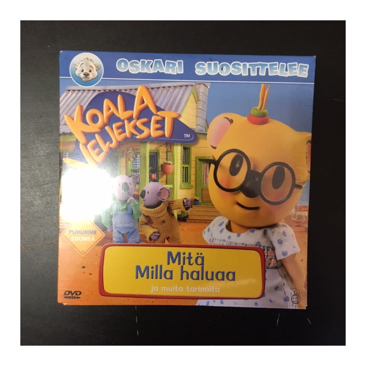 Koalaveljekset - Mitä Milla haluaa DVD leffapokkari (avaamaton) -animaatio-