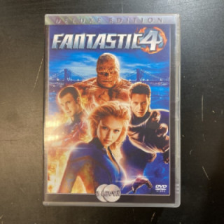 Fantastic 4 (deluxe edition) 2DVD (VG+/M-) -toiminta-