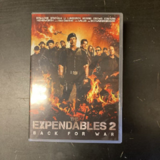 Expendables 2 - Back For War DVD (VG+/M-) -toiminta-