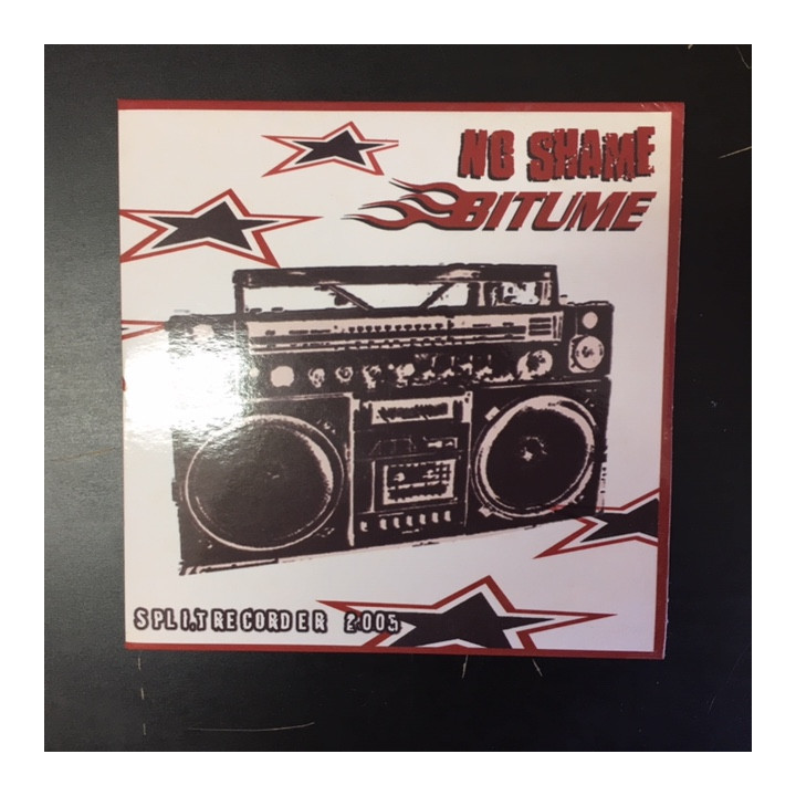 No Shame / Bitume - Split Recorder 2005 CDEP (VG+/M-) -punk rock-