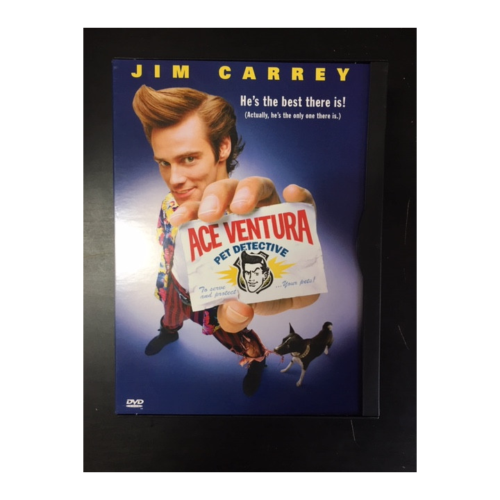 Ace Ventura - Lemmikkidekkari DVD (M-/M-) -komedia-