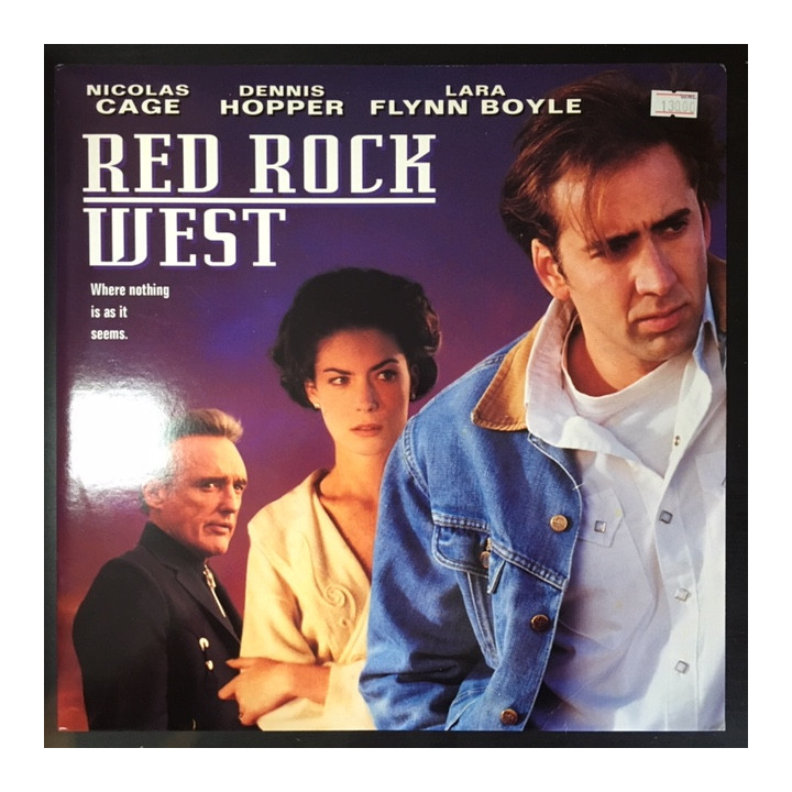 Red Rock West LaserDisc (VG+/M-) -jännitys-