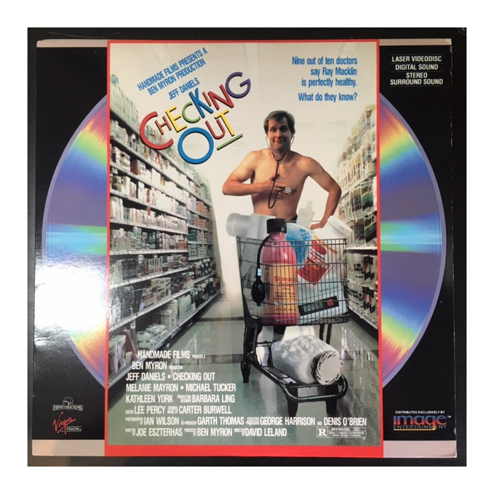 Checking Out LaserDisc (VG+/VG+) -komedia-