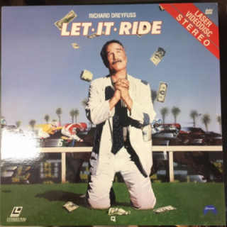 Let It Ride LaserDisc (VG+/VG+) -komedia-