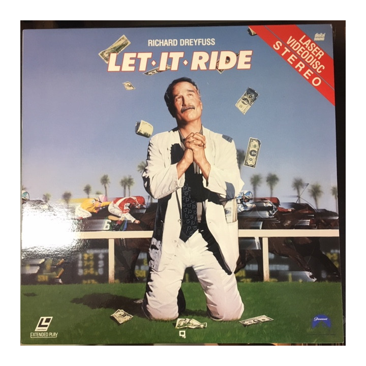 Let It Ride LaserDisc (VG+/VG+) -komedia-