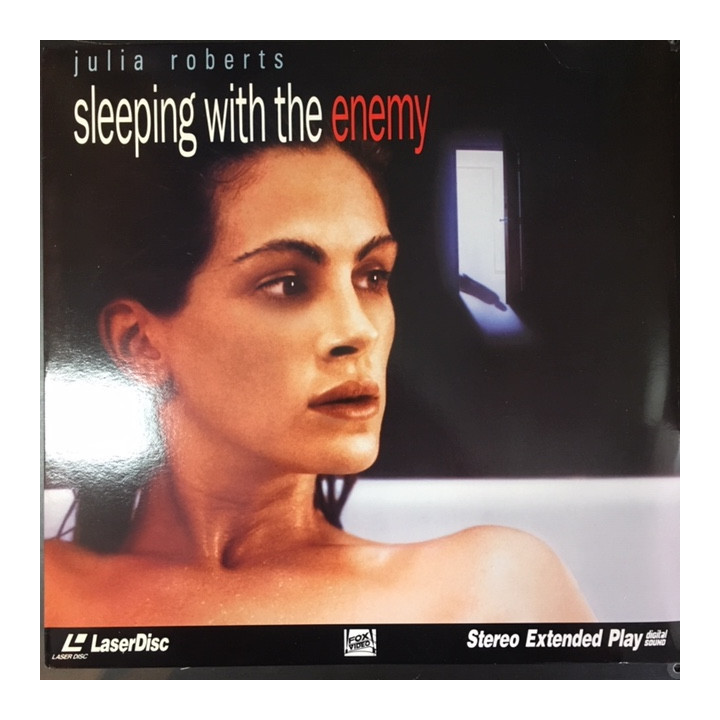 Sleeping With The Enemy LaserDisc (VG+/M-) -jännitys-