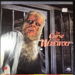 Curse Of The Werewolf LaserDisc (VG+/VG+) -kauhu-