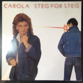 Carola - Steg för steg LP (VG+-M-/VG+) -pop-