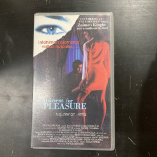 Business For Pleasure - nautinnon hinta VHS (VG+/M-) -draama-