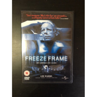 Freeze Frame DVD (M-/M-) -jännitys- (ei suomenkielistä tekstitystä)