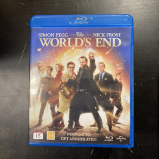 World's End Blu-ray (M-/M-) -komedia/sci-fi-