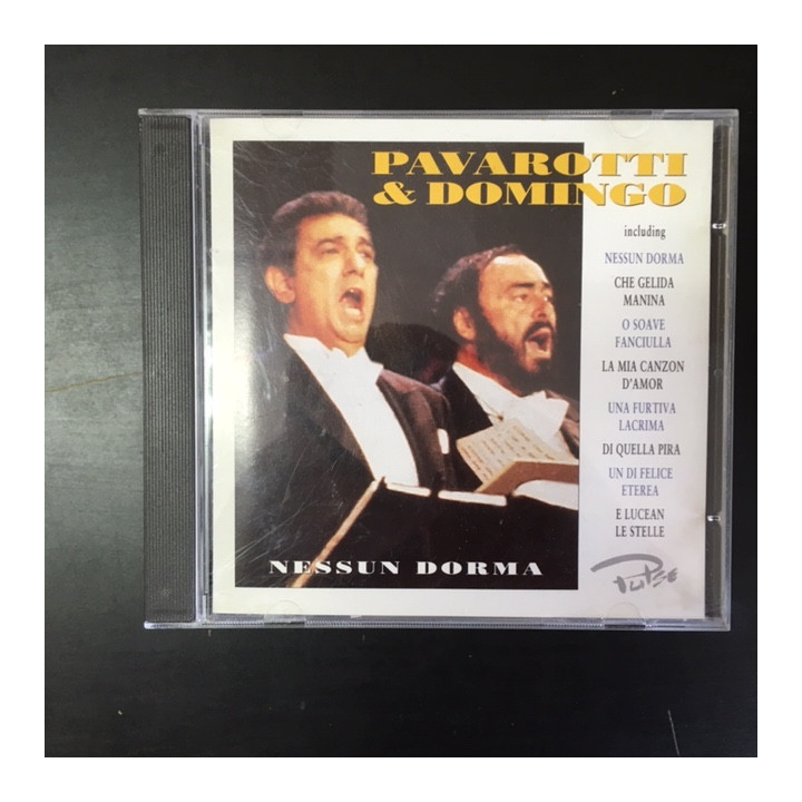 Luciano Pavarotti & Placido Domingo - Nessun Dorma CD (VG+/VG+) -klassinen-