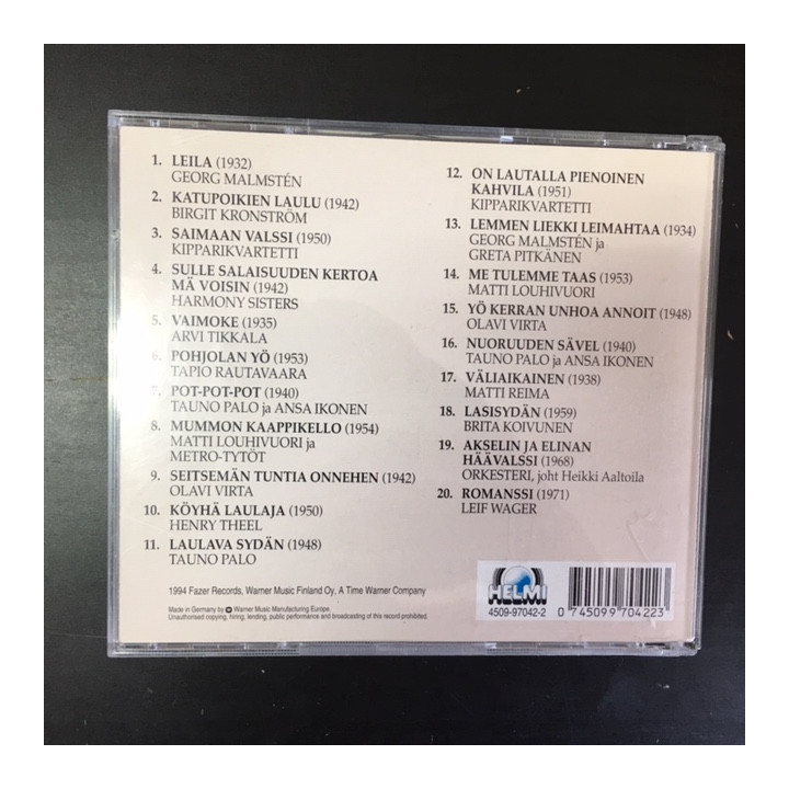 V/A - Suomi-elokuvan iskelmät CD (VG/VG)