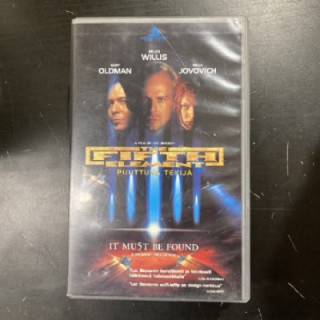 Fifth Element - puuttuva tekijä VHS (VG+/VG+) -toiminta/sci-fi-