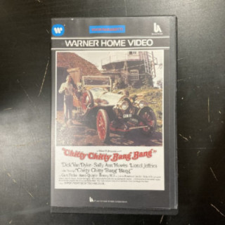 Chitty Chitty Bang Bang VHS (VG+/M-) -seikkailu/komedia-