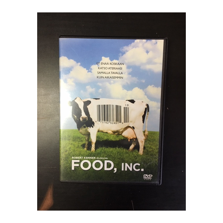 Food, Inc. DVD (M-/M-) -dokumentti-