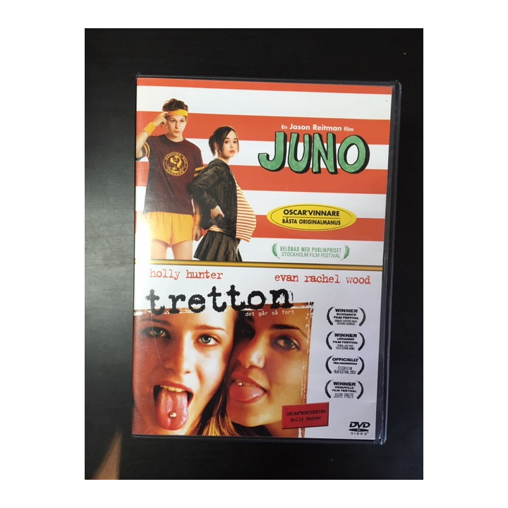 Juno / Kolmetoista 2DVD (M-/M-) -draama/komedia-