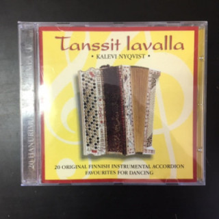 Kalevi Nyqvist - Tanssit lavalla CD (VG/M-) -iskelmä-