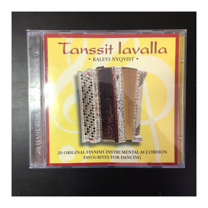 Kalevi Nyqvist - Tanssit lavalla CD (VG/M-) -iskelmä-