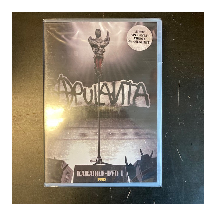 Apulanta - Karaoke-DVD 1 DVD (avaamaton) -karaoke-