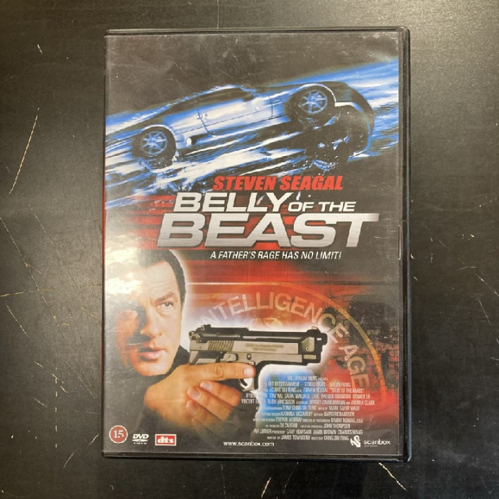 Belly Of The Beast - Pedon kehto DVD (VG+/M-) -toiminta-