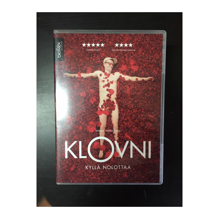 Klovni - Kyllä nolottaa DVD (VG+/M-) -komedia-