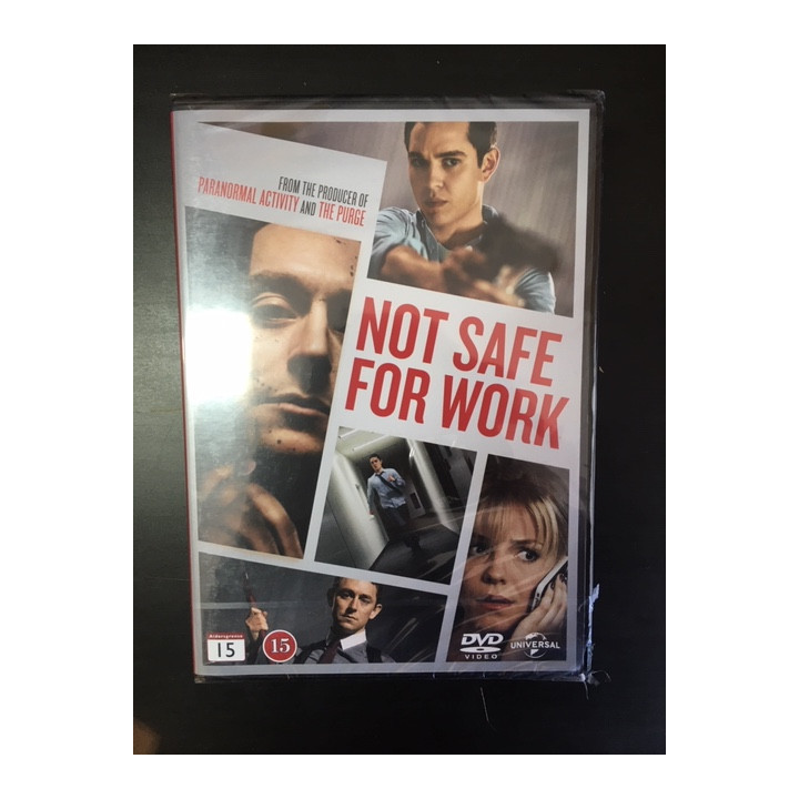 Not Safe For Work DVD (avaamaton) -jännitys-