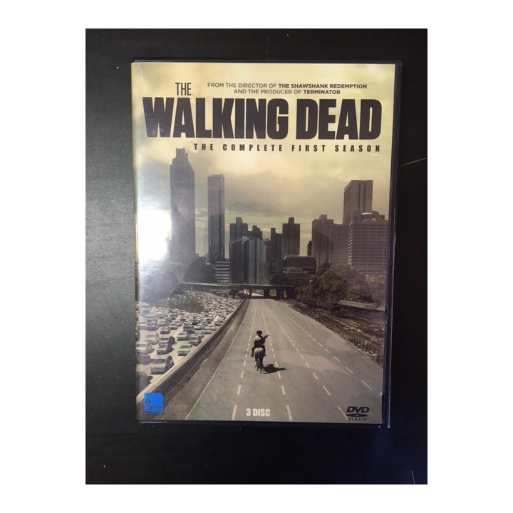 Walking Dead - Kausi 1 3DVD (M-/M-) -tv-sarja-