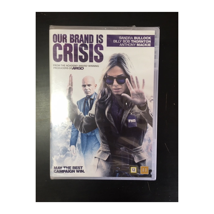 Our Brand Is Crisis DVD (avaamaton) -komedia/draama-
