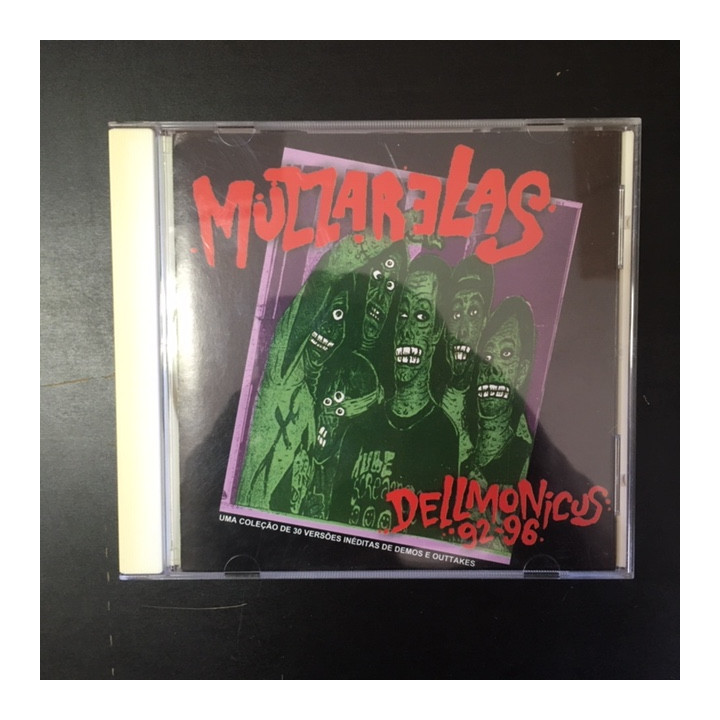 Muzzarelas - Dellmonicus 92-96 CD (VG+/M-) -punk rock-