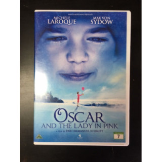 Oscar And The Lady In Pink DVD (VG+/M-) -draama-