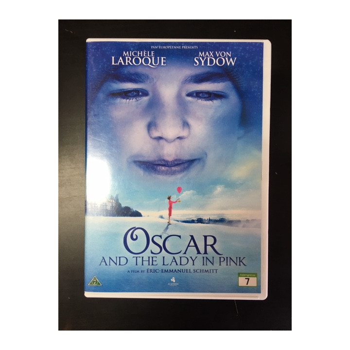 Oscar And The Lady In Pink DVD (VG+/M-) -draama-