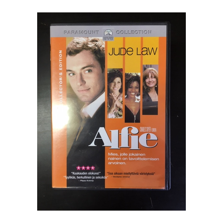 Alfie (2004) DVD (VG+/M-) -komedia/draama-