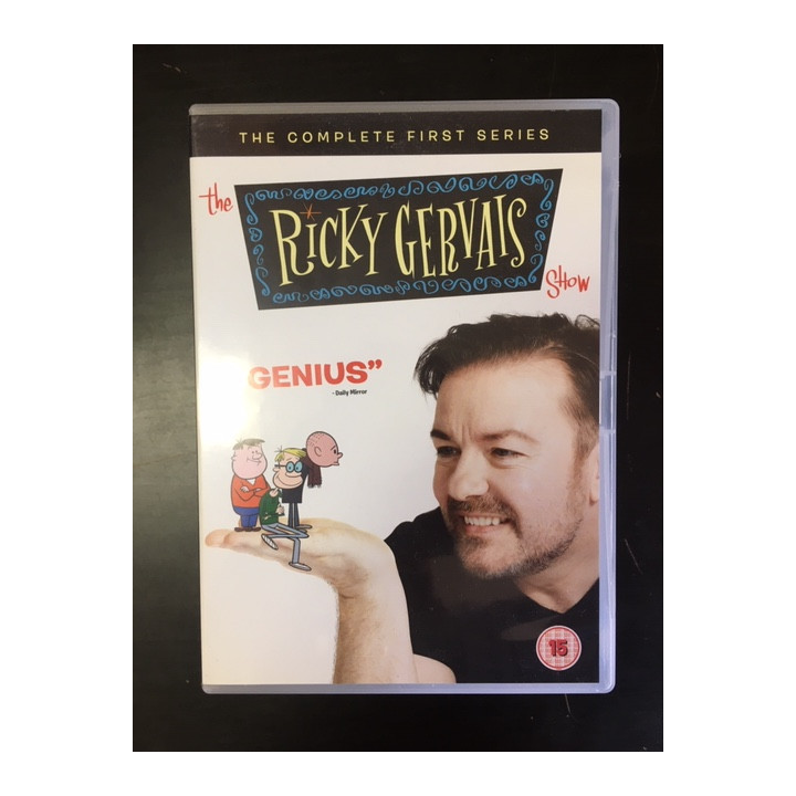 Ricky Gervais Show - Season 1 2DVD (VG+/M-) -tv-sarja- (ei suomenkielistä tekstitystä)