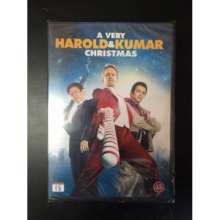 Very Harold & Kumar Christmas DVD (avaamaton) -komedia-