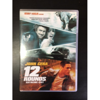 12 Rounds (extreme cut) DVD (VG+/M-) -toiminta-