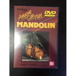 Paul Hayman - Anyone Can Play Mandolin DVD (VG/M-) -opetus dvd- (R0 NTSC)