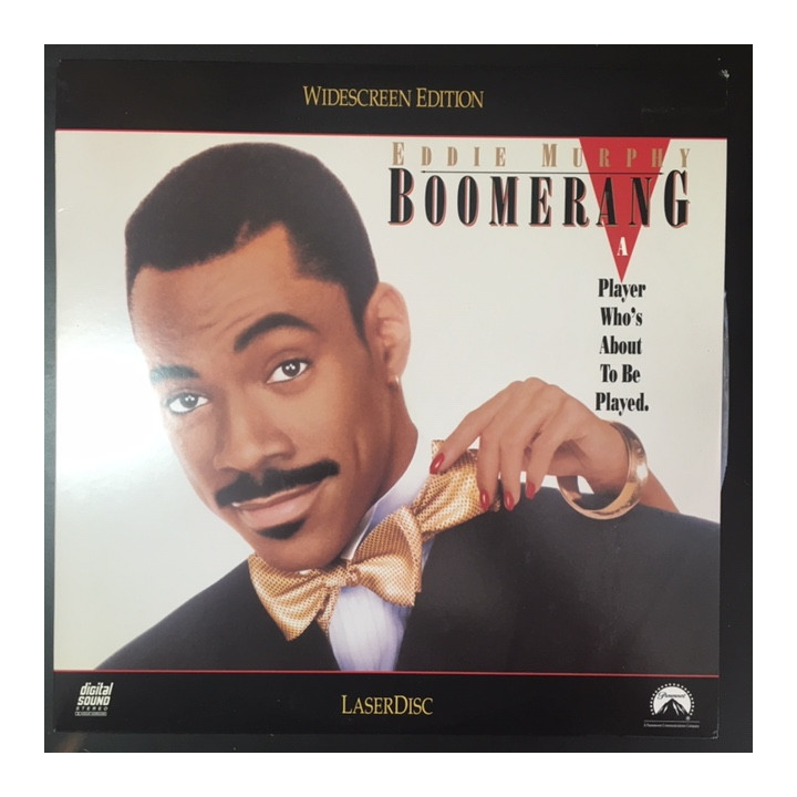 Boomerang LaserDisc (VG+-M-/VG+) -komedia/draama-