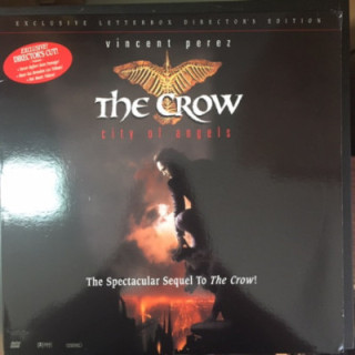 Crow - City Of Angels LaserDisc (VG+-M-/M-) -toiminta-