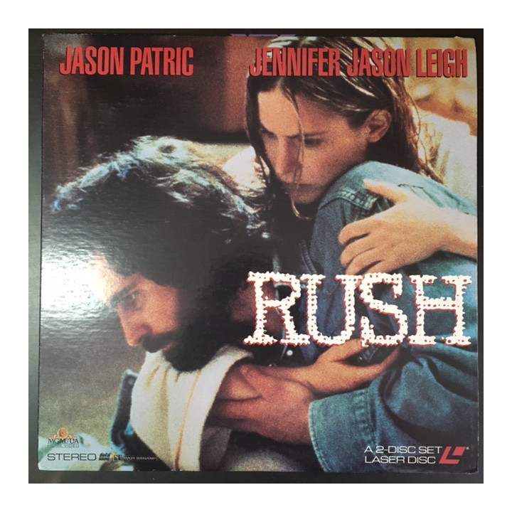 Rush LaserDisc (VG-VG+/VG+) -toiminta/draama-