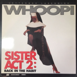 Sister Act 2 - Back In The Habit LaserDisc (VG+-M-/VG+) -komedia-