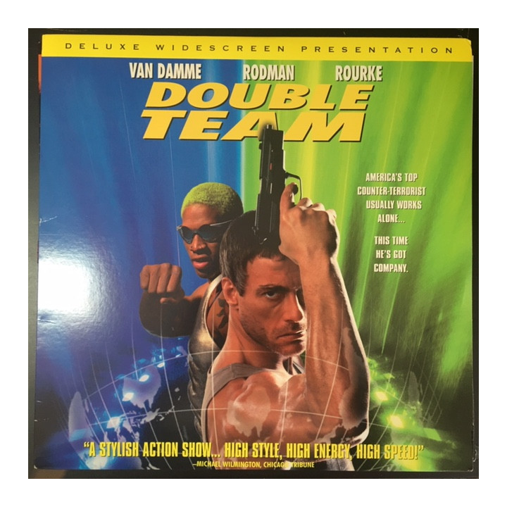 Double Team LaserDisc (VG/M-) -toiminta-