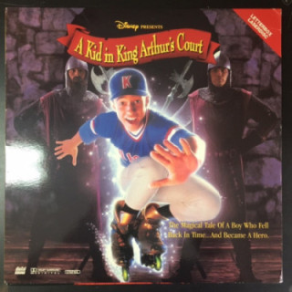 Kid In King Arthur's Court LaserDisc (VG/VG+) -seikkailu/komedia-