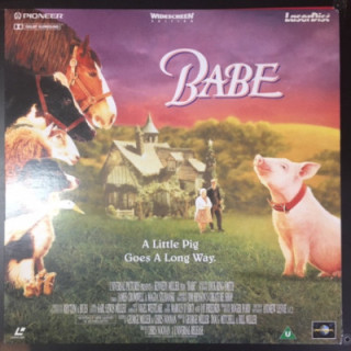 Babe LaserDisc (VG+/VG+) -komedia/draama-