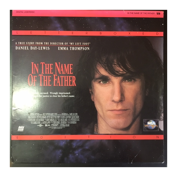 In The Name Of The Father LaserDisc (VG/VG) -draama-