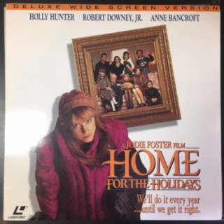 Home For The Holidays LaserDisc (VG+/M-) -komedia/draama-