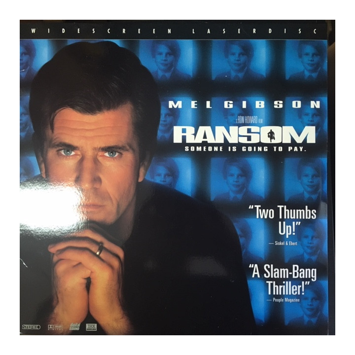 Ransom LaserDisc (VG+-M-/M-) -toiminta/jännitys-