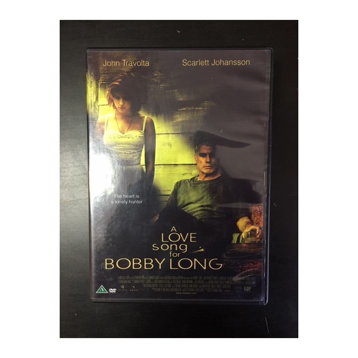 Love Song For Bobby Long DVD (VG+/M-) -draama-
